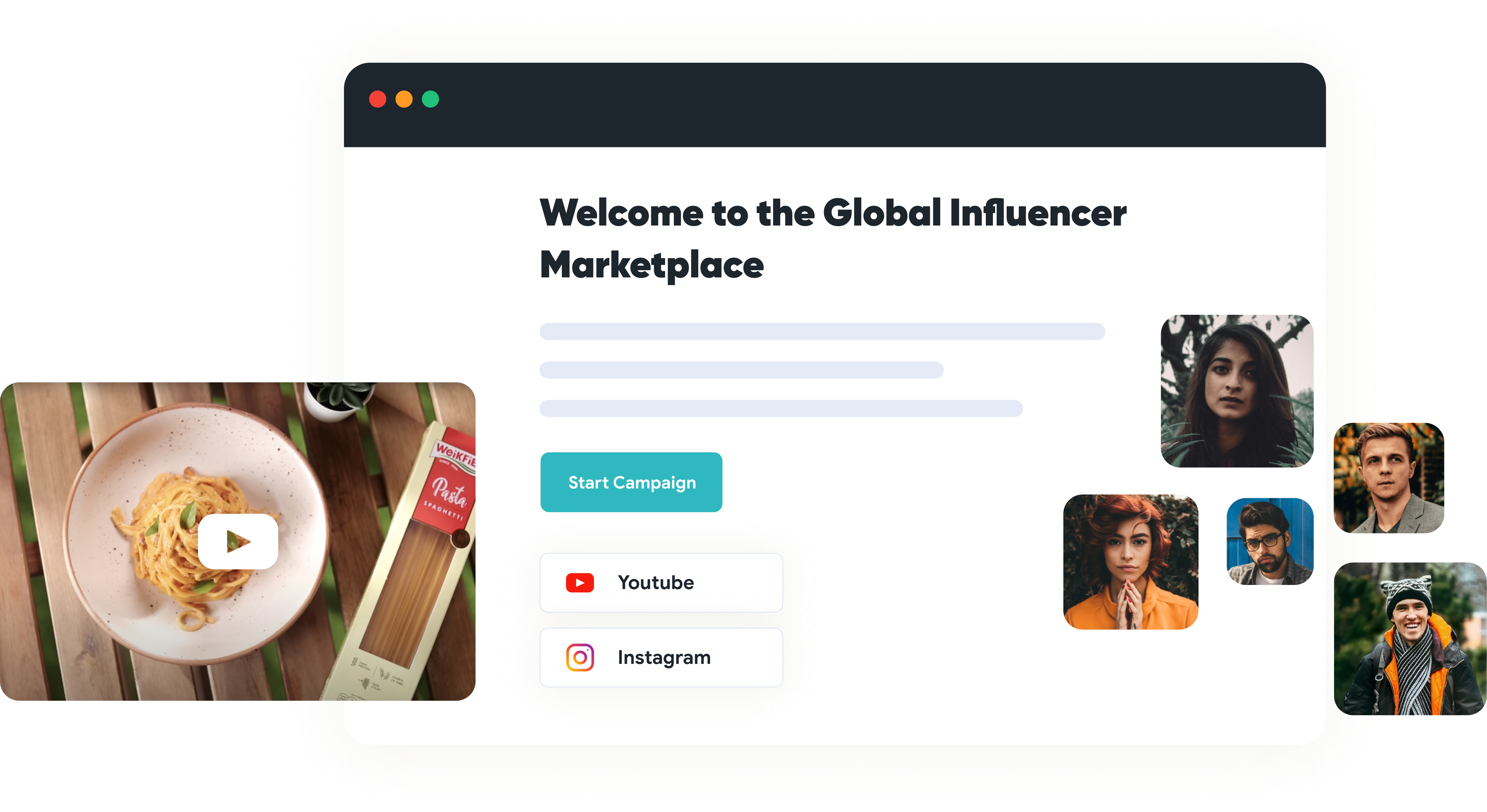 Influencer marketplace