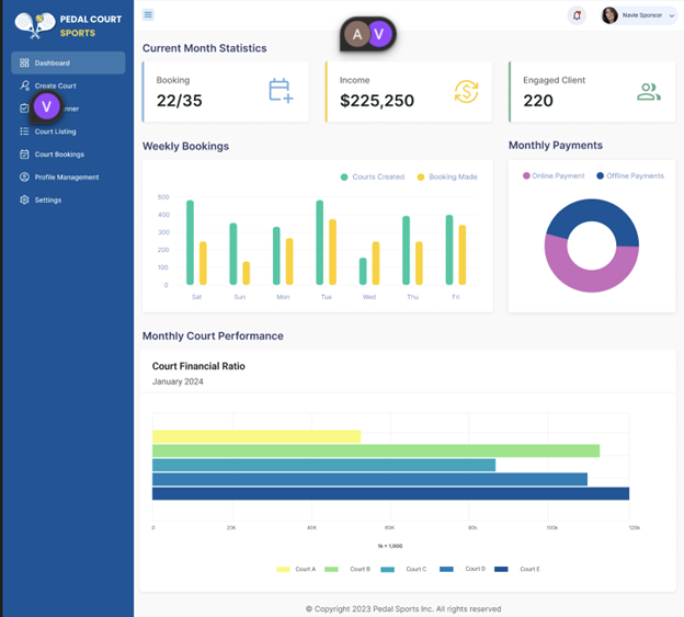 Padel Sports Court Booking App