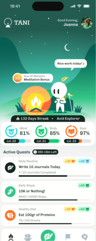 Gamified Wellness Platform