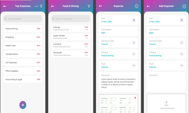 iOS Wallet Accounting App