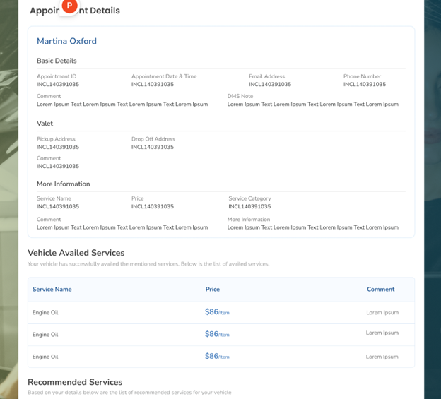 AI-Powered Web-Based Vehicle Service Management Platform